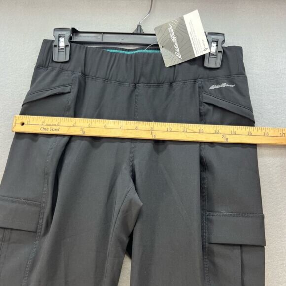 NWT Eddie Bauer Travex Hiking Pants Women's 2 Black Storm Repel Incline Gorpcore - Picture 3 of 12